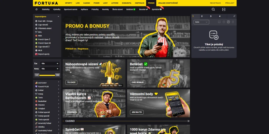 Fortuna Bonusy