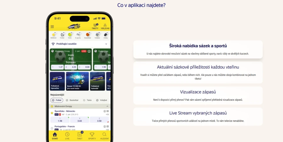 Sazkabet Aplikace