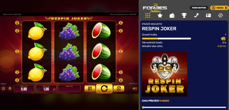 Respin Joker Ve Forbes Casinu