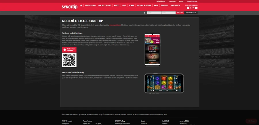 Synot Tip Aplikace