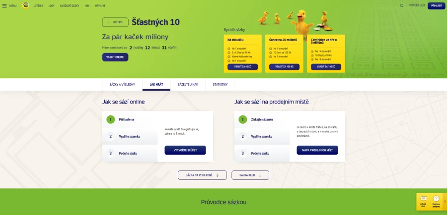Šťastných 10 Pravidla