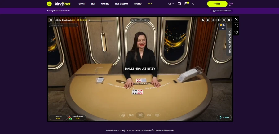 Kingsbet Blackjack