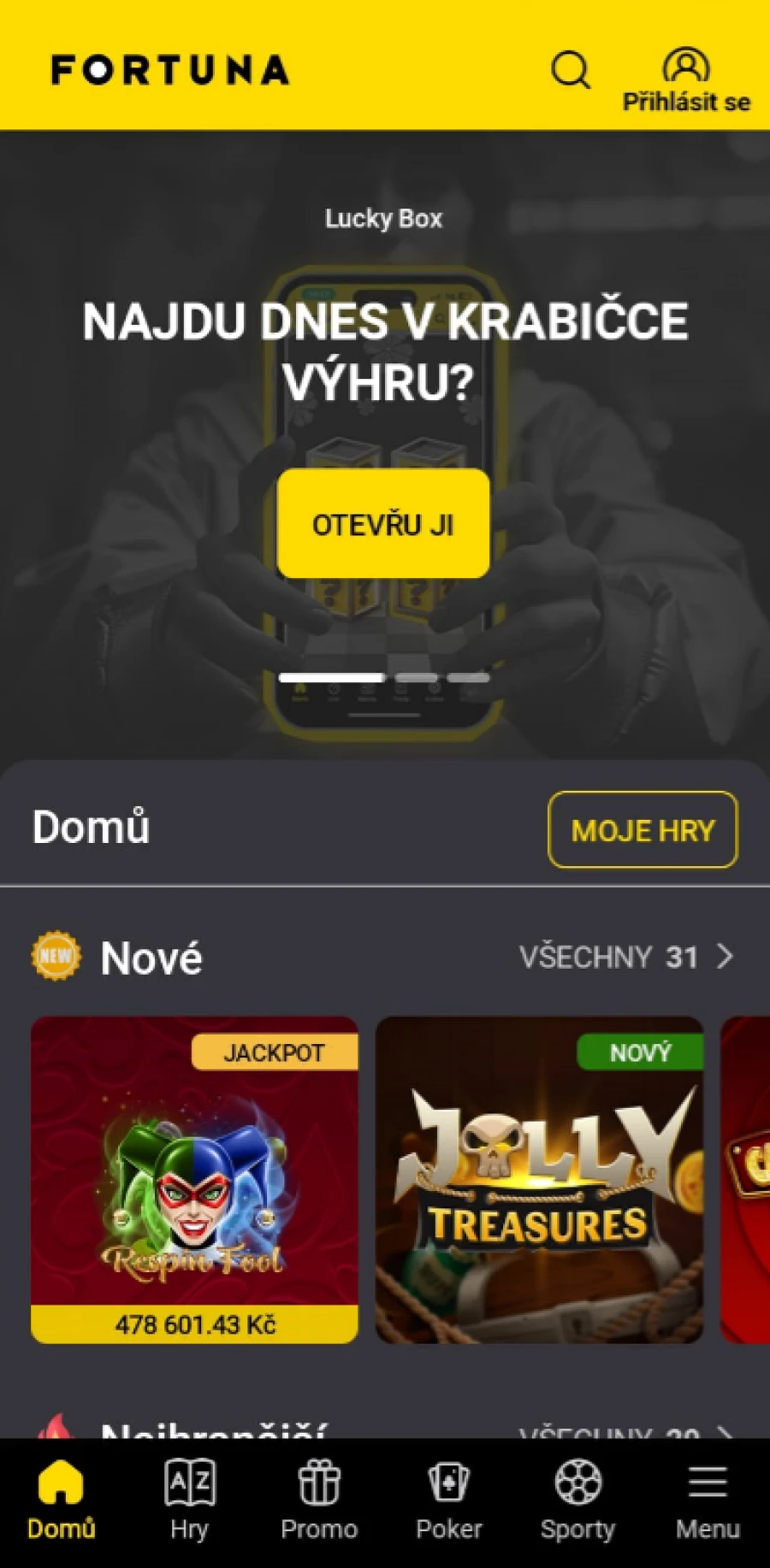 Mobilní Aplikace Fortuna Casino