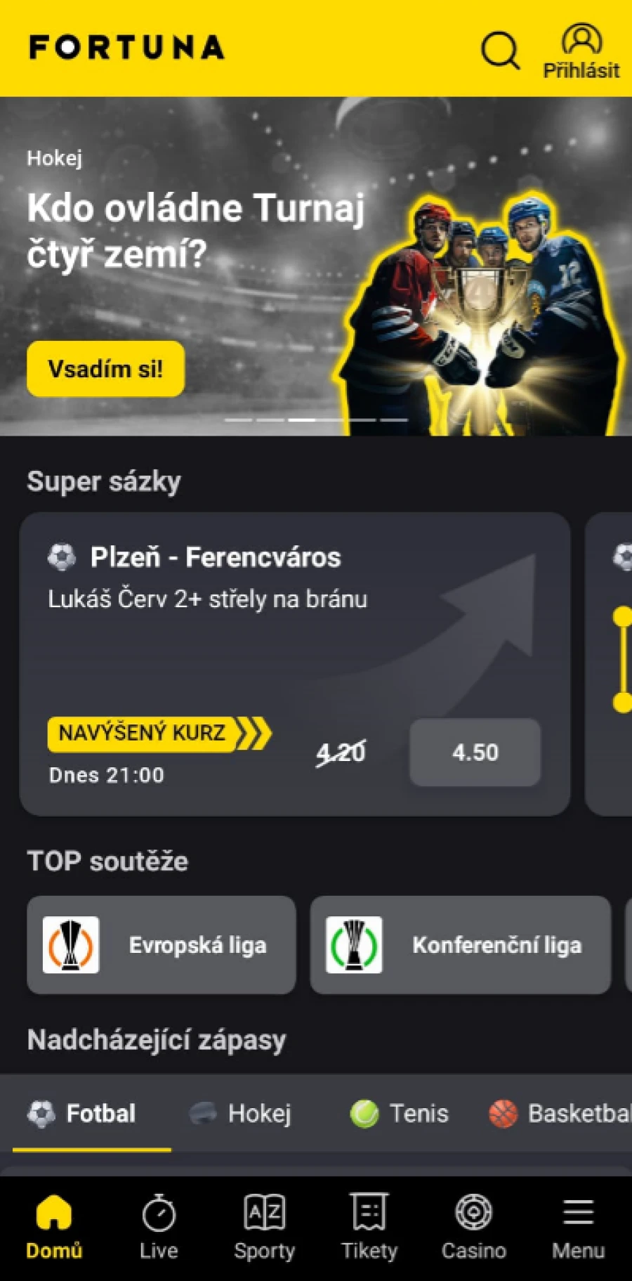 Mobilní Aplikace Fortuna Sport