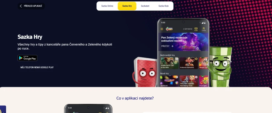 Sazka Hry Aplikace