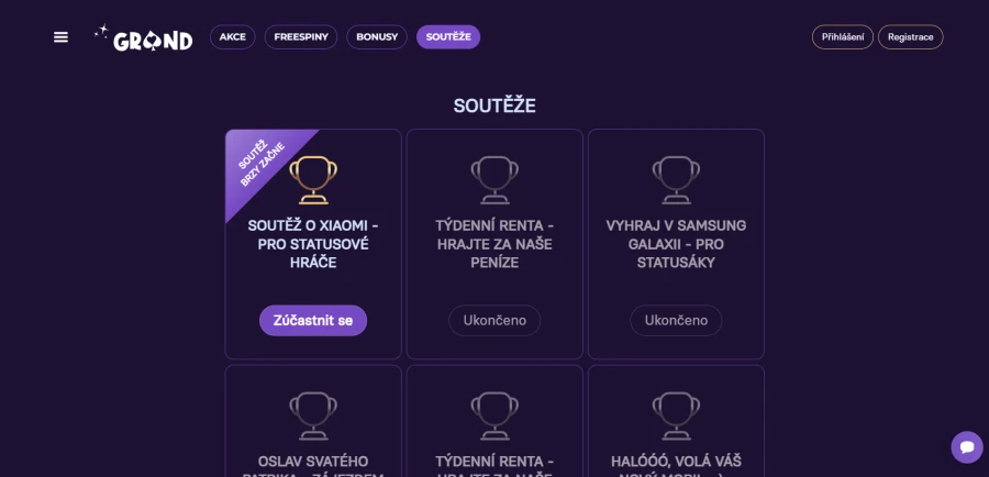 Grandwin Soutěže