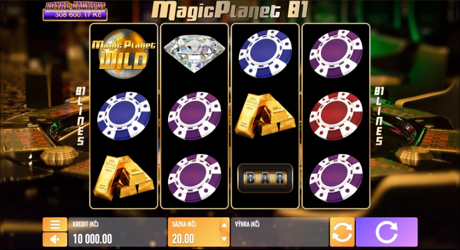 Magic Planet Casino Automaty