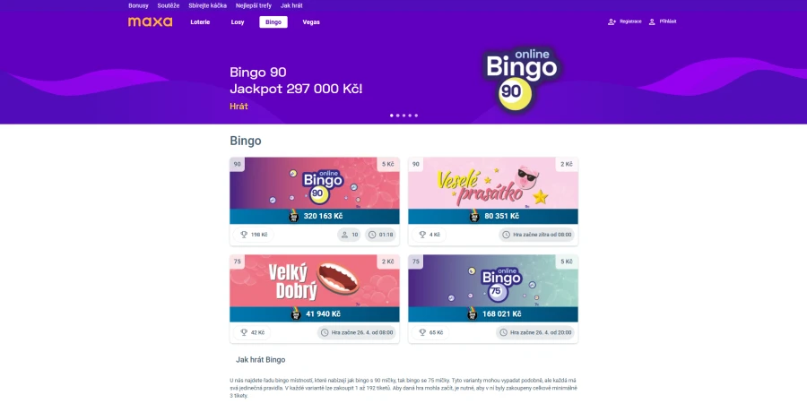Maxa Bingo
