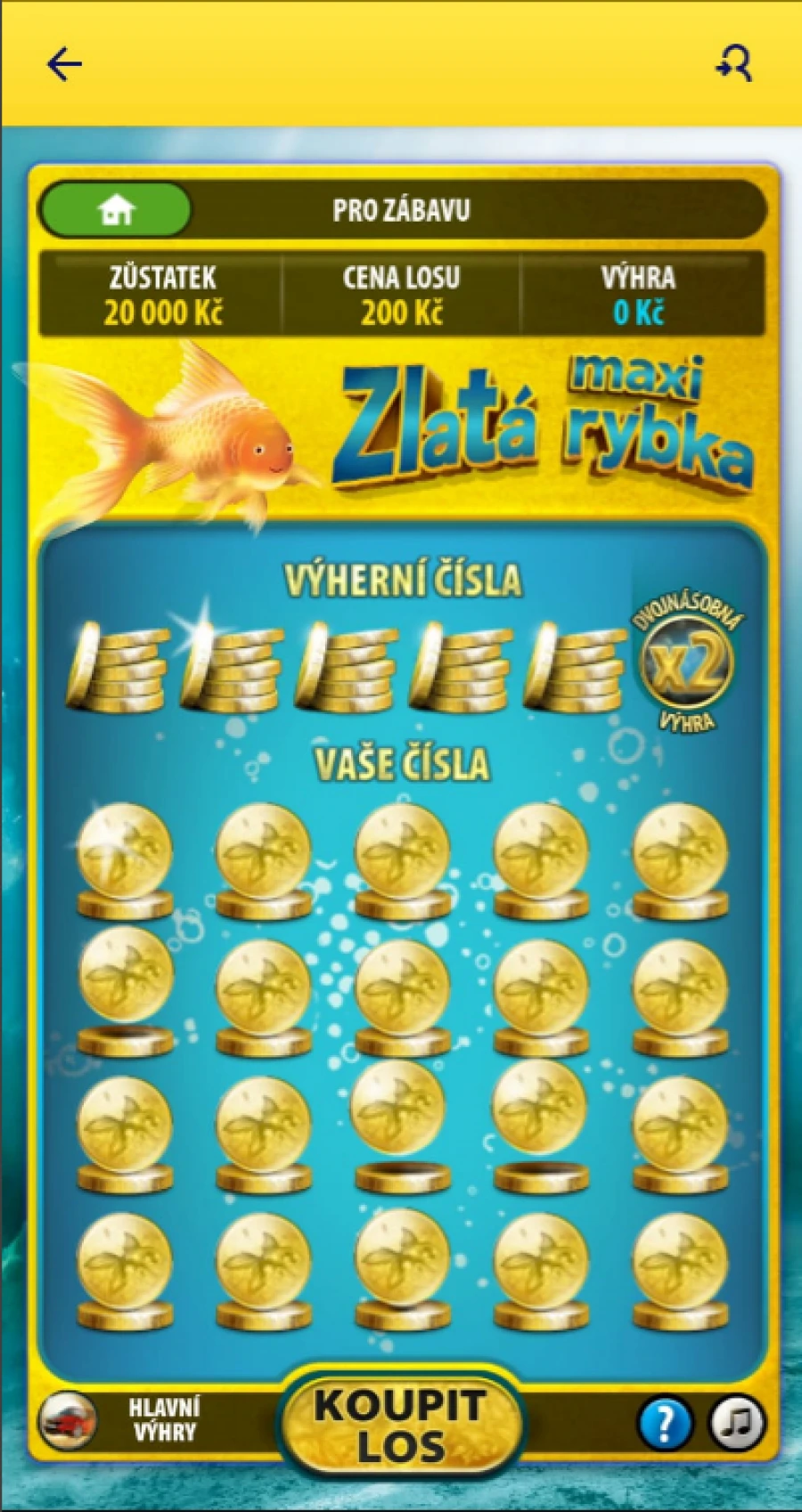 Maxi Zlatá Rybka Na Mobilu