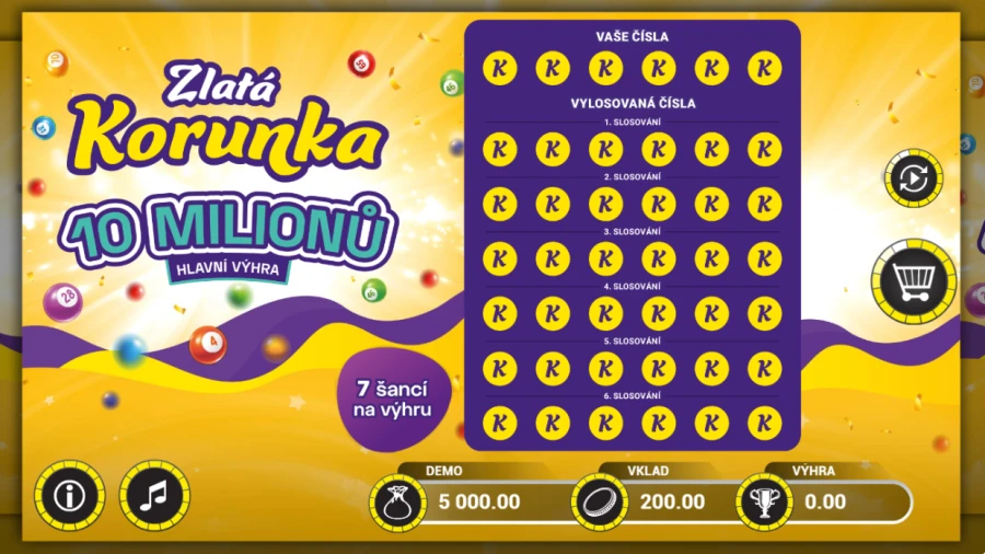 Zlatá Korunka Online