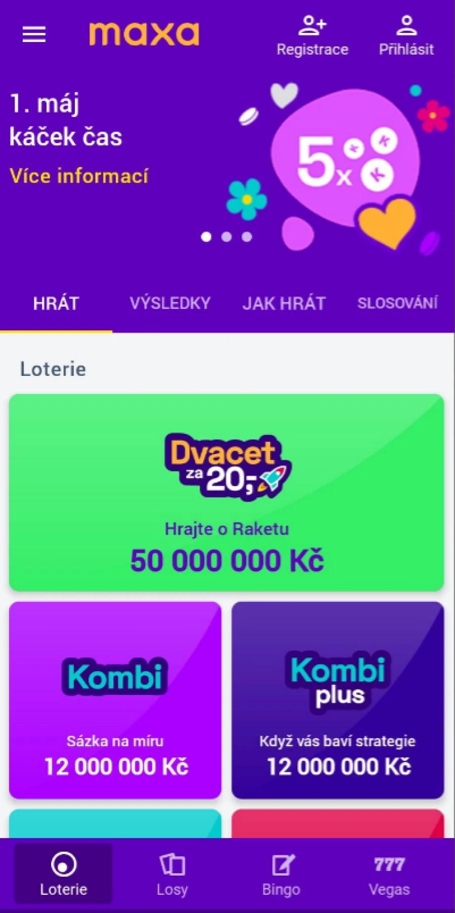 Maxa Aplikace