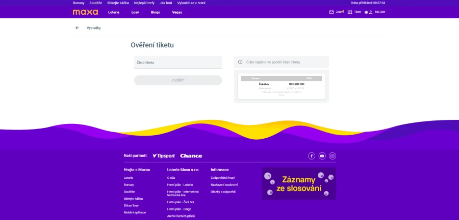 Maxa Kontrola Tiketu