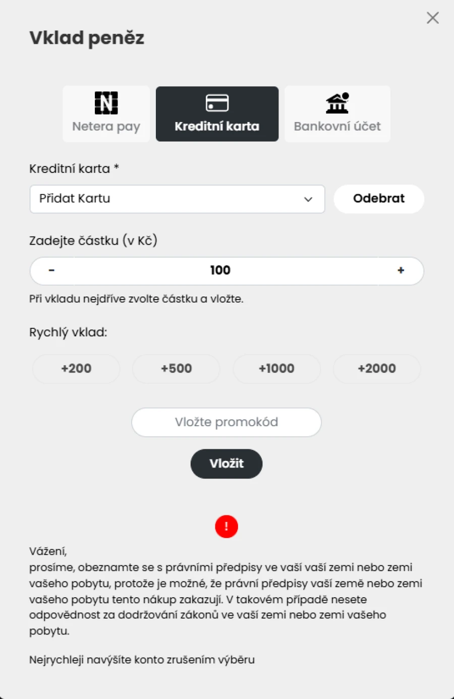 Star Casino Platební Metody