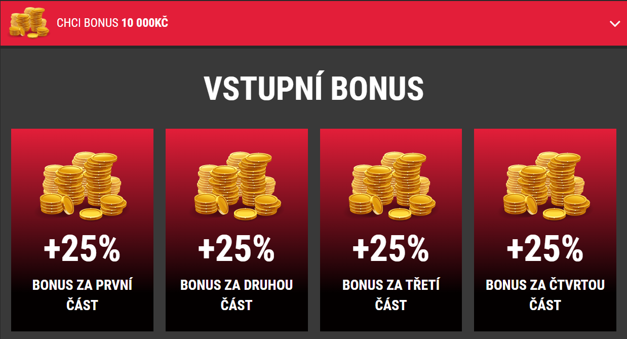 Synot Tip Vkladový Bonus