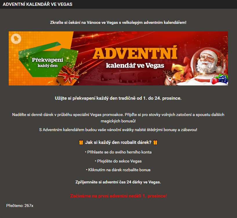 Chance Adventní Kalendář
