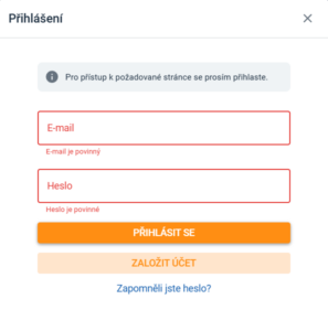 Tipsport Přihlášení