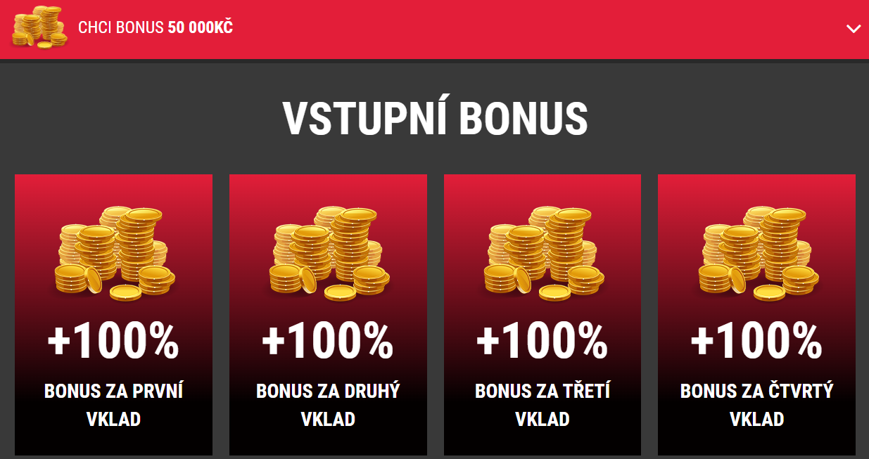 Vstupní Bonus Synot Tip