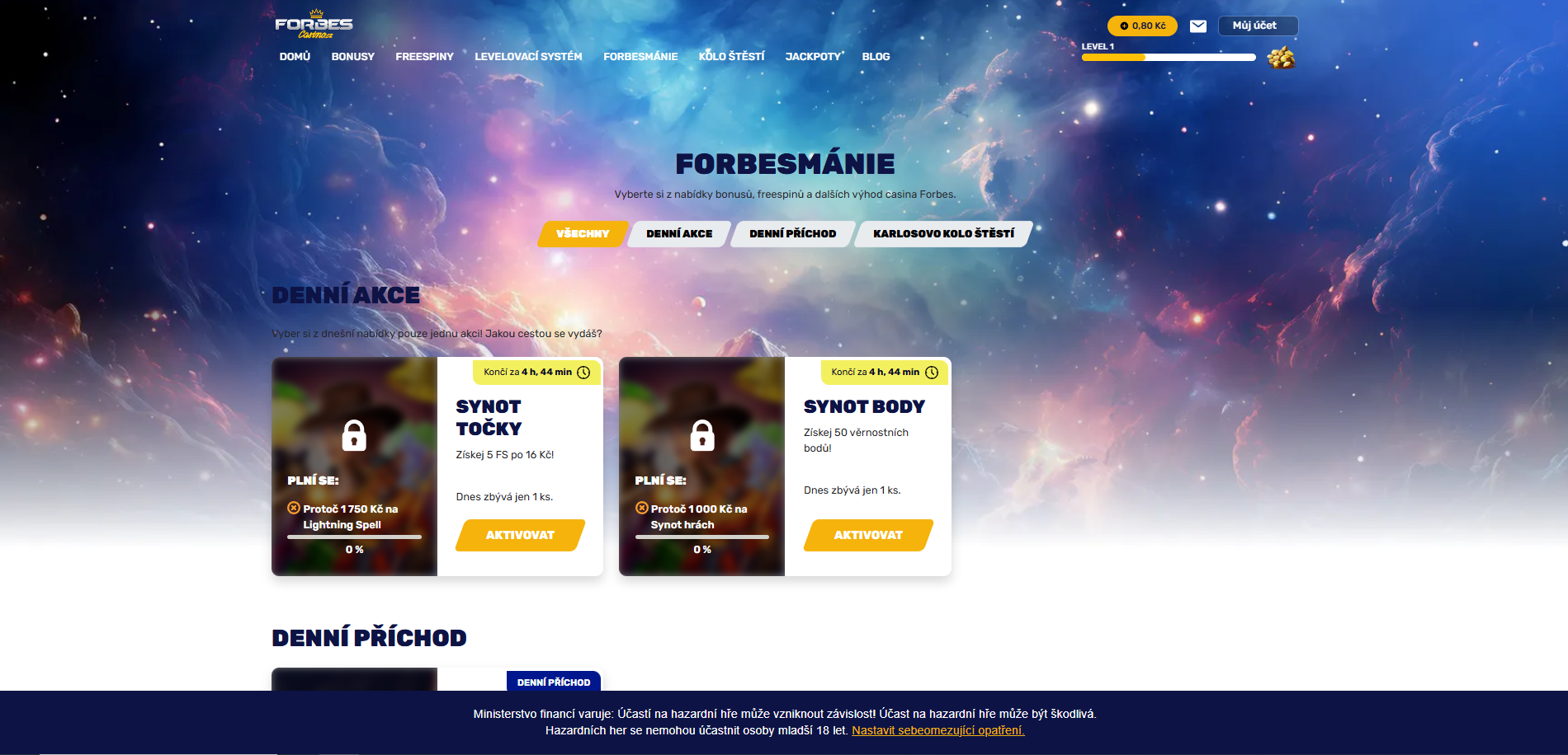 Forbes Casino Forbesmánie