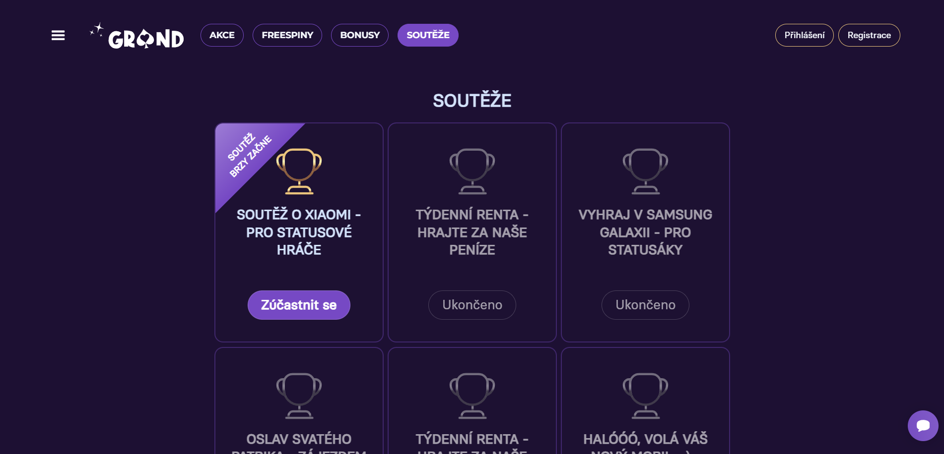 Grandwin Soutěže