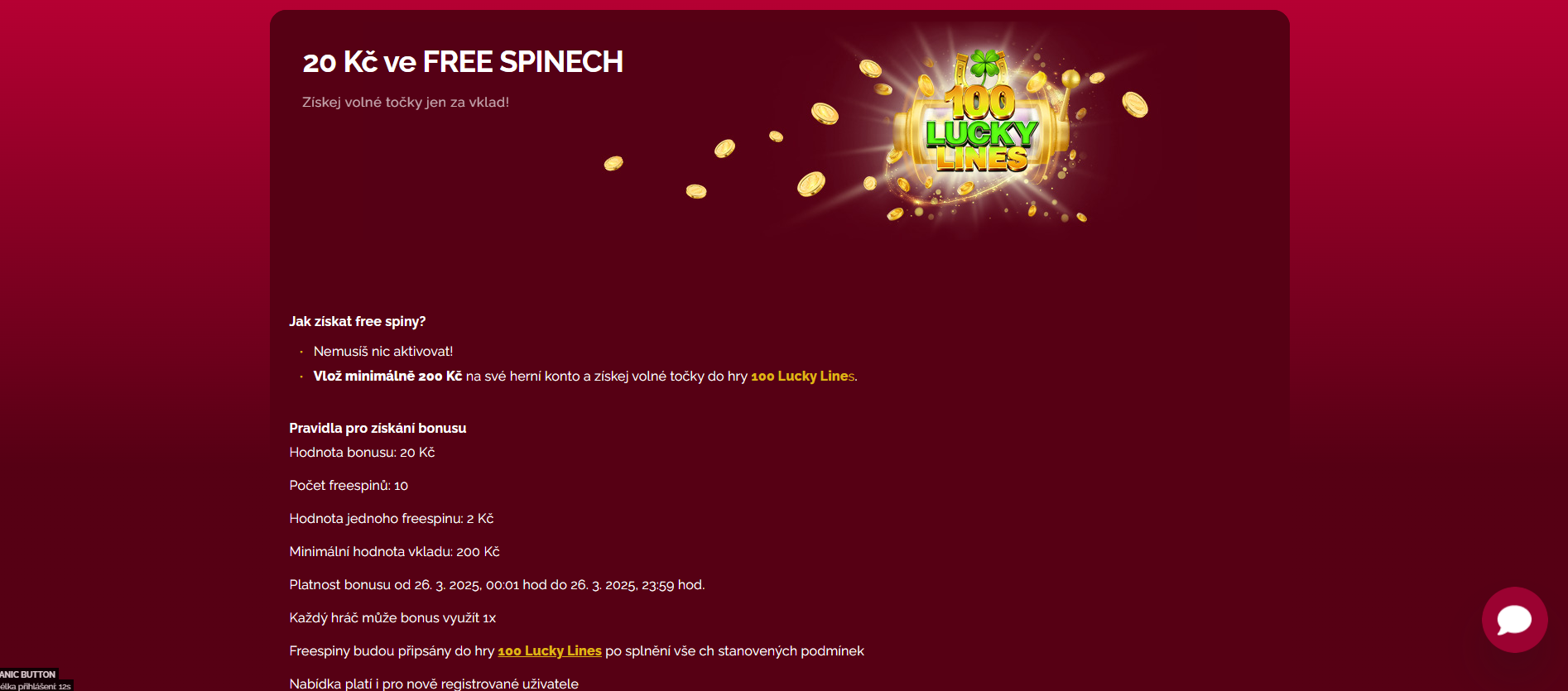 Luckybet Casino Promo Akce