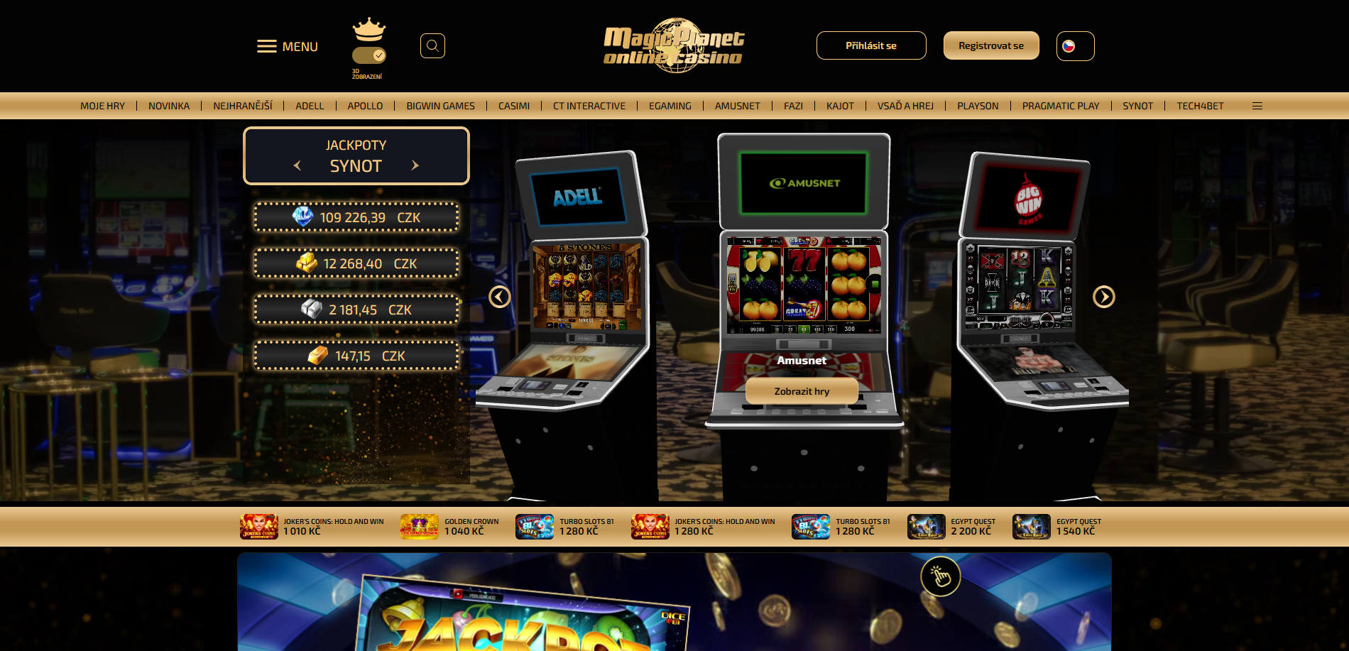 Magic Planet Casino