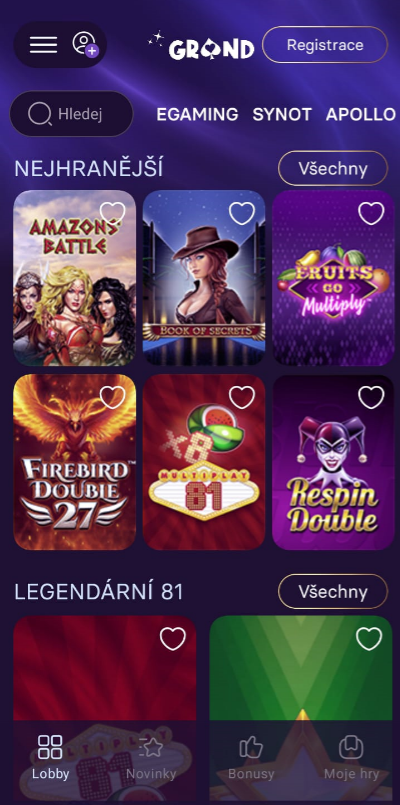 Mobilní Aplikace Grandwin