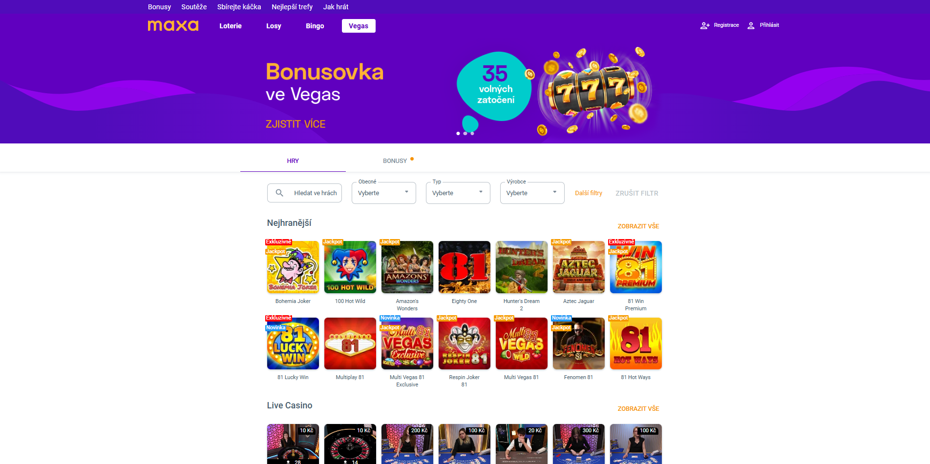 Maxa Vegas