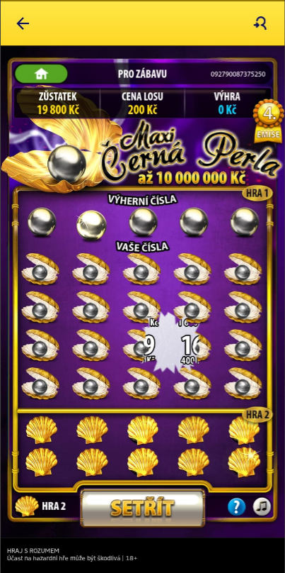 Maxi Černá Perla Na Mobilu