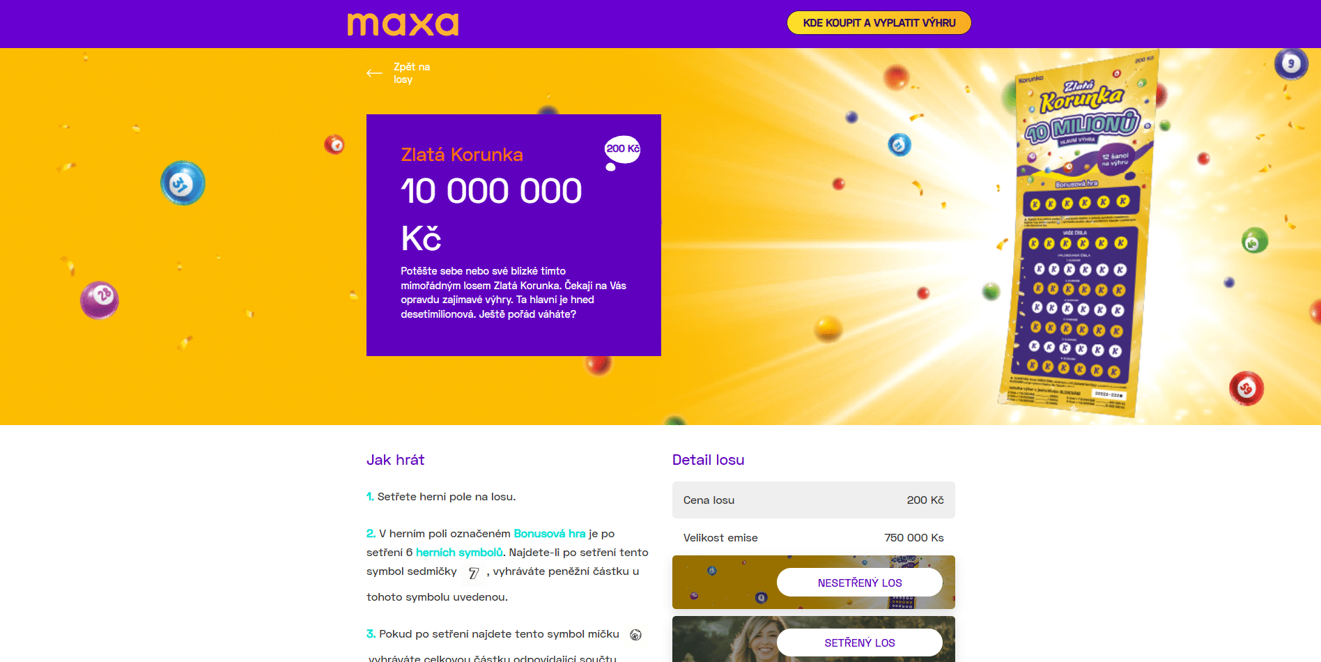 Zlatá Korunka Maxa