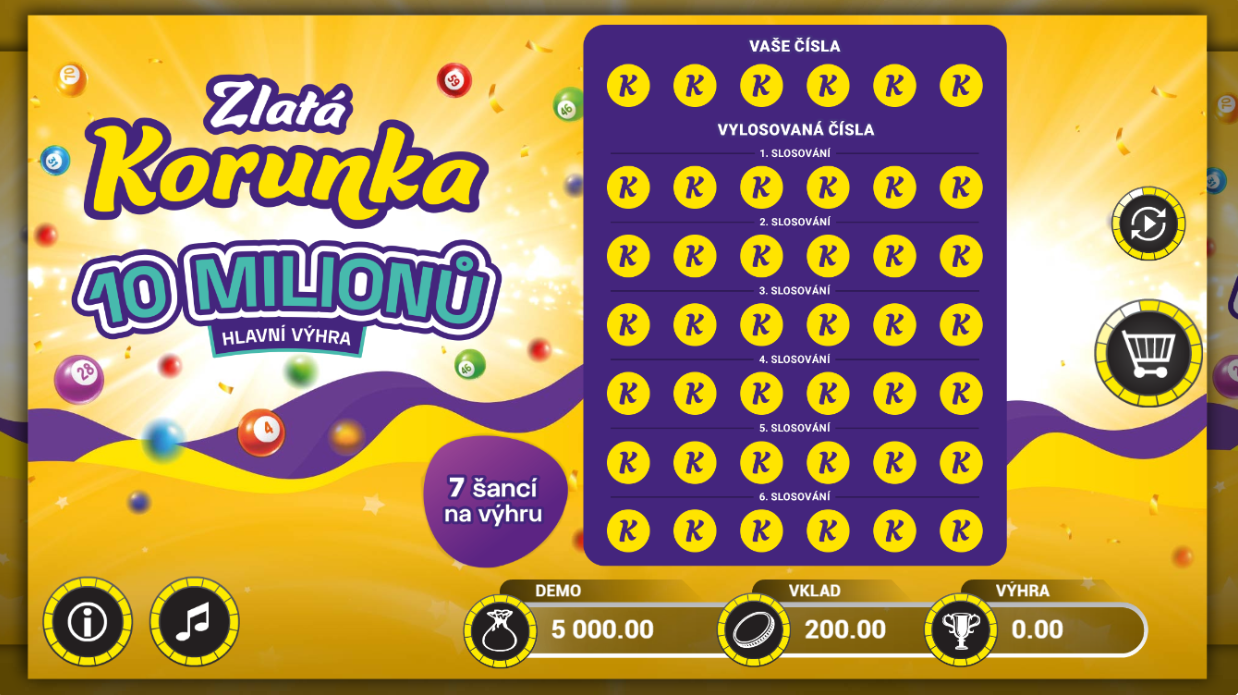 Zlatá Korunka Online