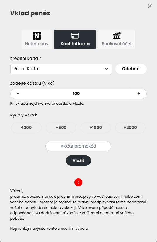 Star Casino Platební Metody